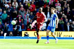 Konate suggests that he might stay at Liverpool despite uncertainties.
