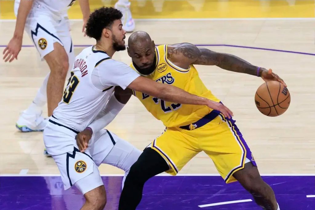 LeBron James reaches historic milestone in the NBA regular season.
