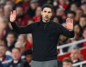 “Max Dowman inspires Arsenal in the title race, says Mikel Arteta.”