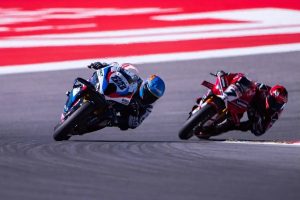 Miguel Oliveira achieves a triple podium in Portimão in Superbikes.