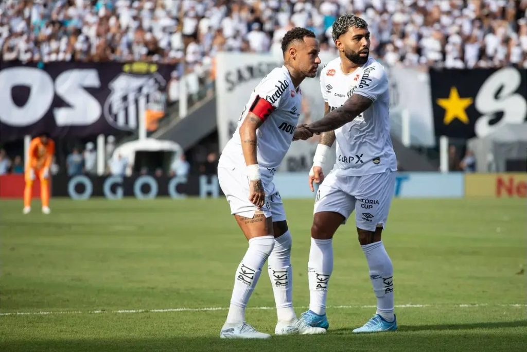 Neymar desaponta em empate entre Santos e Corinthians no vila belmiro