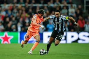 “New disappointment for Newcastle after late blow from Barcelona.”