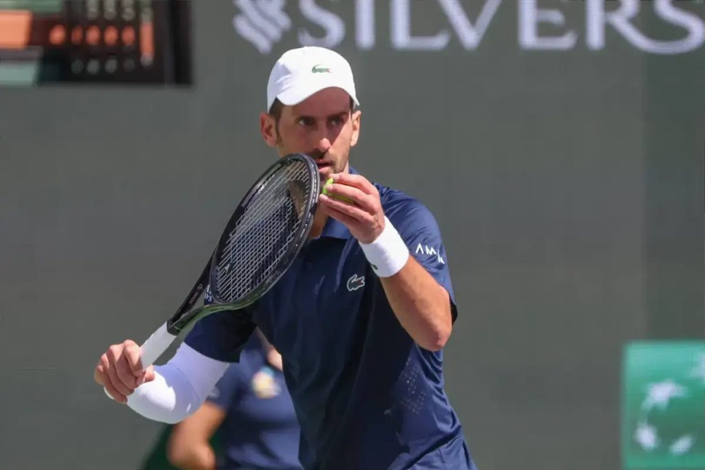 Novak Djokovic is left speechless by Carlos Alcaraz’s talent at Indian Wells.