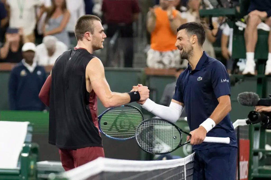 Novak Djokovic laments bitter defeat in epic clash against Jack Draper.