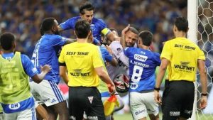 The game with the most red cards in history had 36 expulsions.