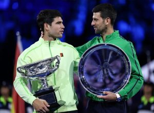 Os 10 jogadores da ATP com mais prémios em dinheiro: Alcaraz, Djokovic e Sinner em destaque