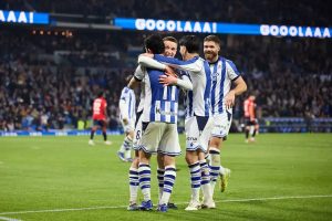Real Sociedad defeats Osasuna and moves closer to European qualification.