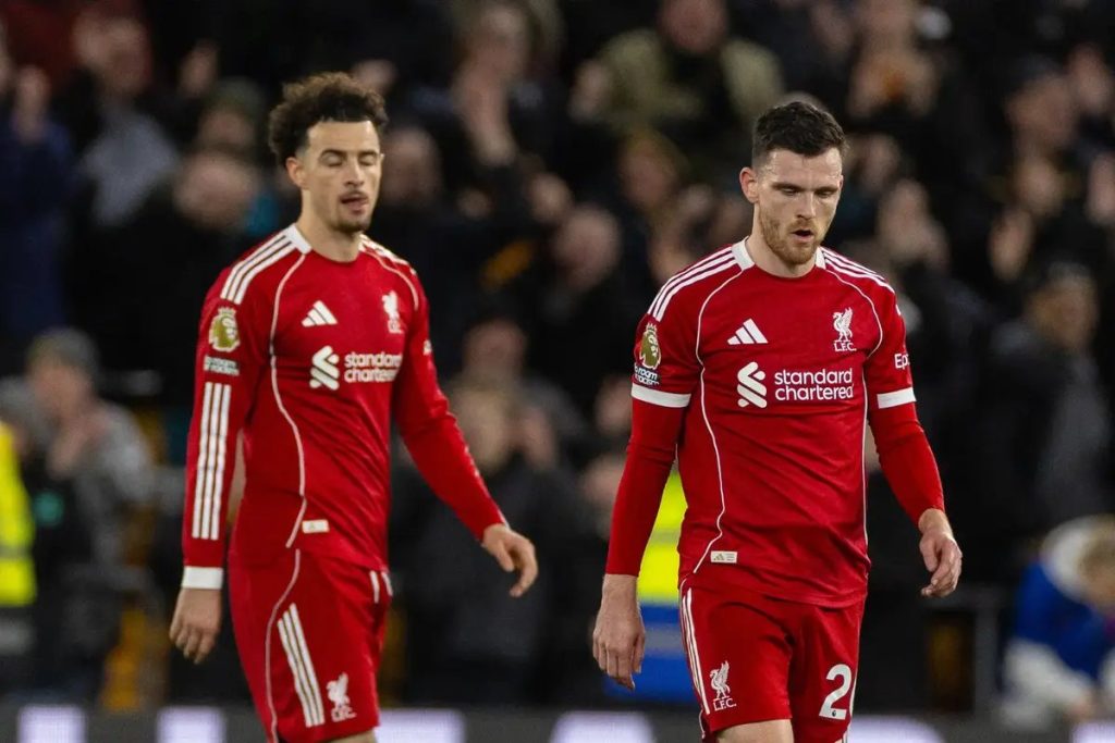 Robertson revela o que falhou no Liverpool contra o Wolves