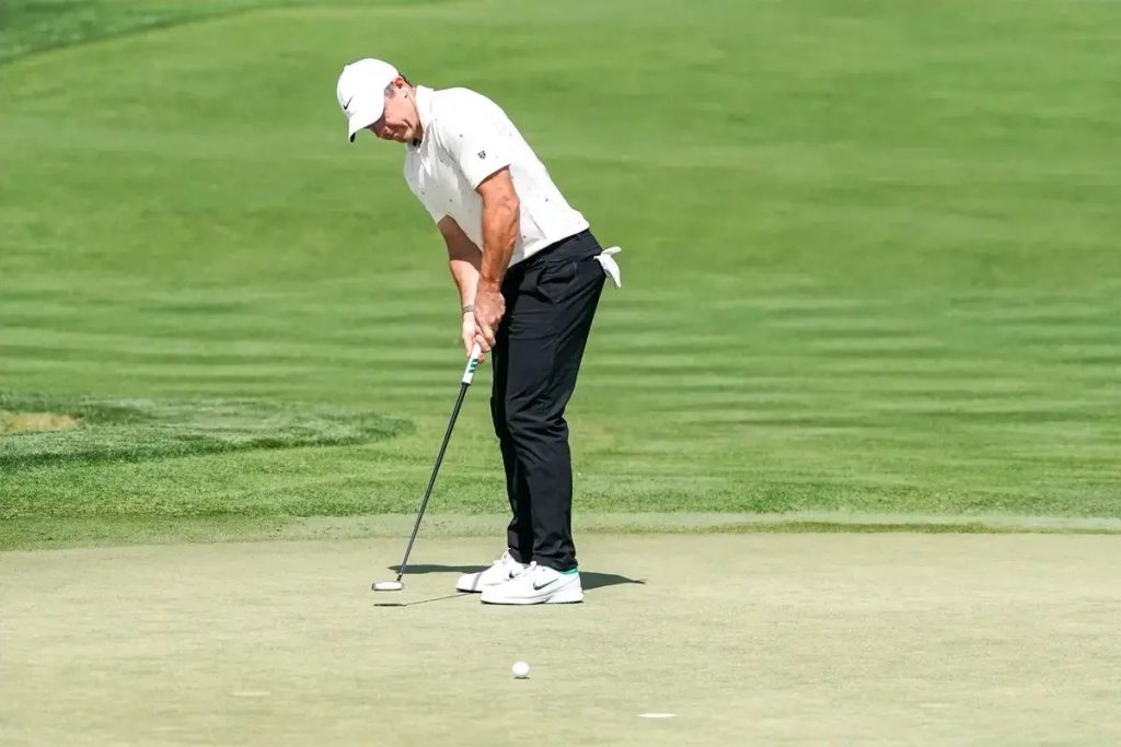 Rory McIlroy responds to criticism after inconsistent performance at TPC Sawgrass.