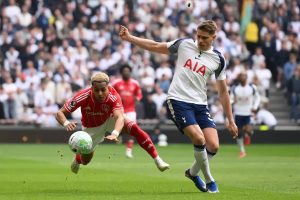 “Tottenham reaches a historic negative mark after humiliating defeat to Nottingham Forest.”