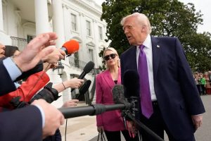 Trump declares victory in the war, but warns: “we don’t want to leave early.”