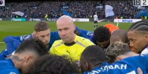 VIDEO – Referee gets caught in Chelsea’s wheel and creates a surreal moment in the Premier League