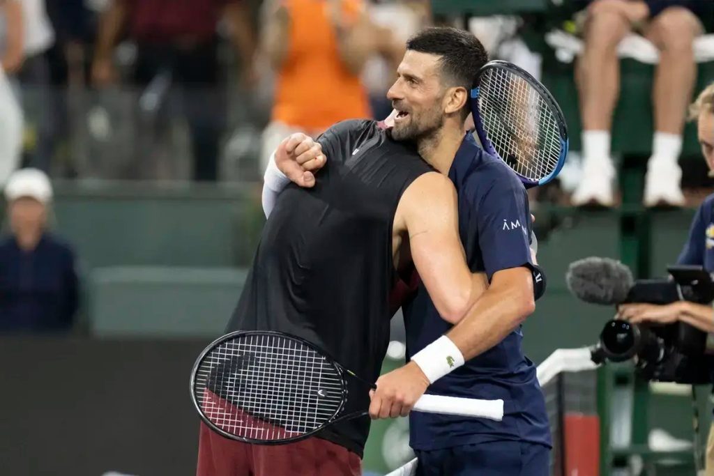 VIDEO – Djokovic and Draper star in an epic point at ATP Indian Wells.