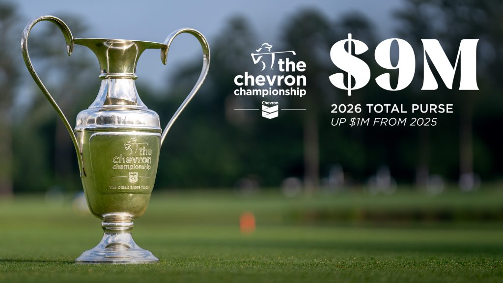 Record prize of 9 million at the 2026 Chevron Championship.