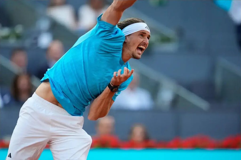 Alexander Zverev defeats Atmane but is concerned about an injury in Madrid.