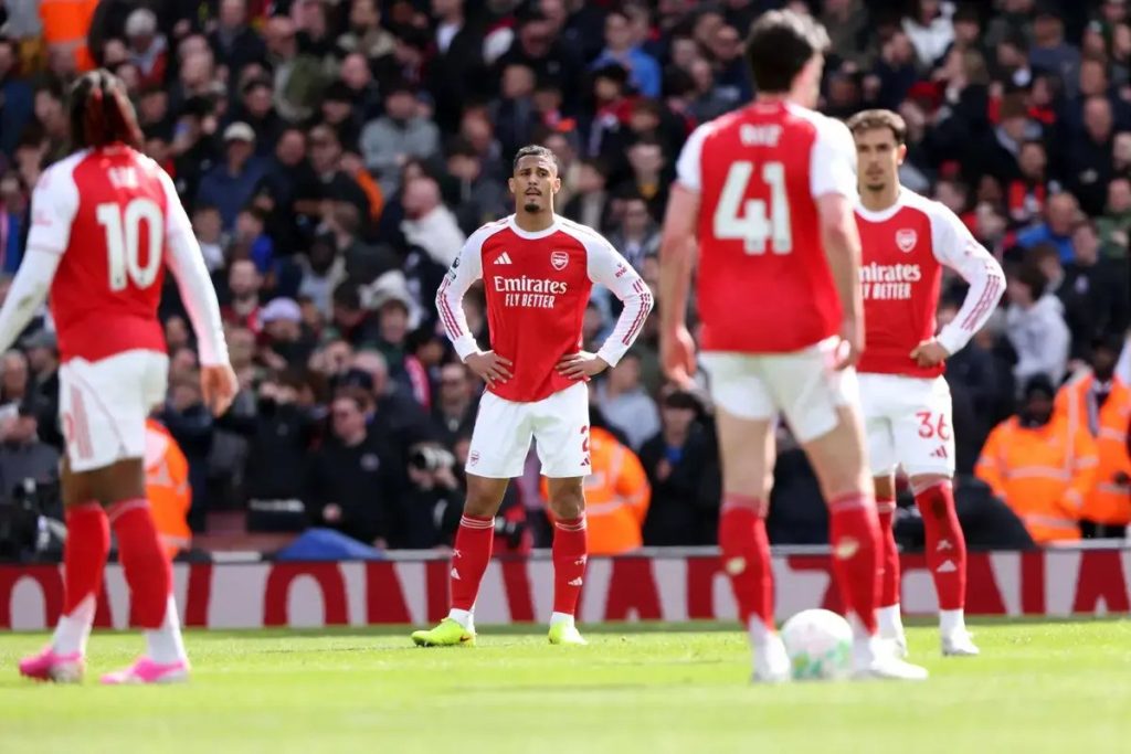 Arsenal e os maiores desastres na luta pelo título da Premier League
