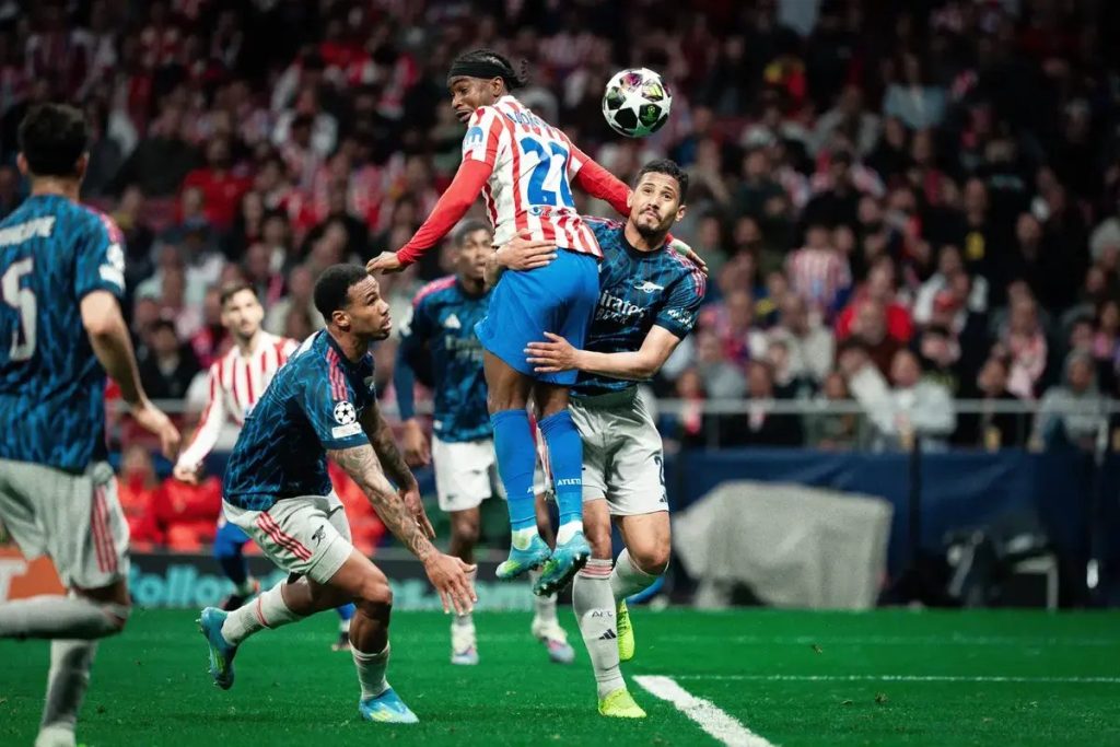 Arsenal prejudicado por VAR em empate com o Atlético de Madrid