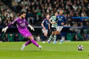 Arteta praises David Raya after phenomenal performance against Sporting.