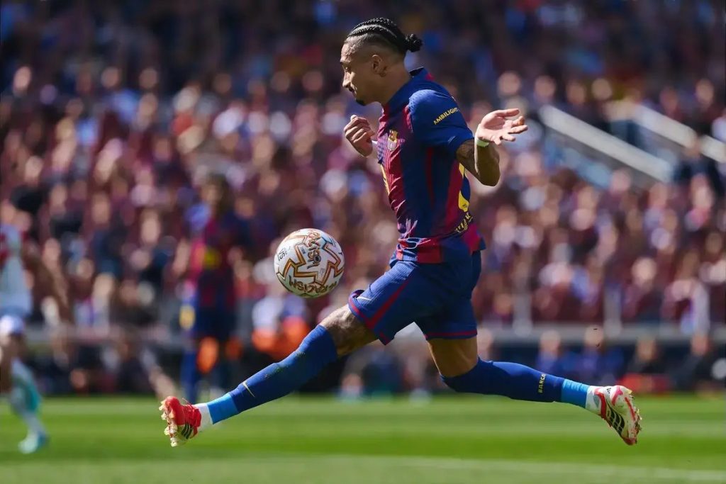 Barcelona pode estar disposto a vender Raphinha ao Arsenal