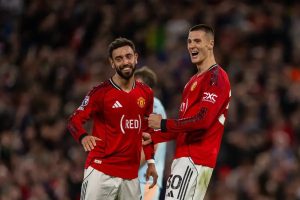 Bruno Fernandes at risk of leaving Man Utd for 56 million euros.