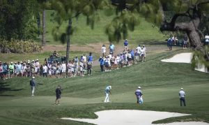 “Jordan Spieth’s caddie almost lost his cool at Augusta.”