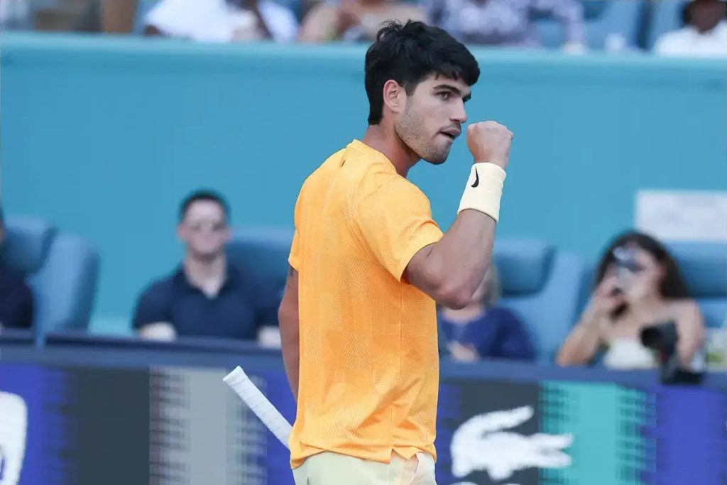 Carlos Alcaraz lidera lista de entradas para o Monte Carlo Masters