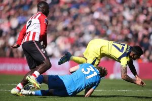 “Cristian Romero out for the rest of the season and Tottenham in trouble.”