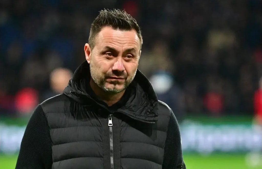 De Zerbi faz mudanças importantes no Tottenham para evitar despromoção