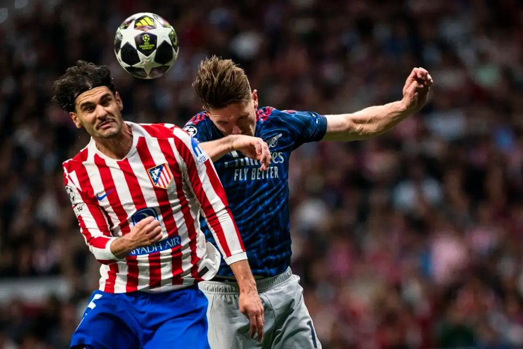 Empate polémico entre Atlético de Madrid e Arsenal na champions