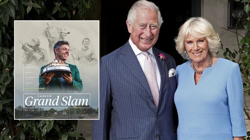 Família real britânica felicita Rory McIlroy pelo triunfo no Masters