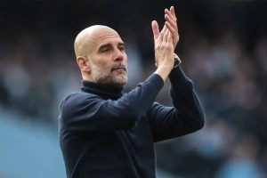 “Guardiola praises Kompany after Bundesliga victory.”