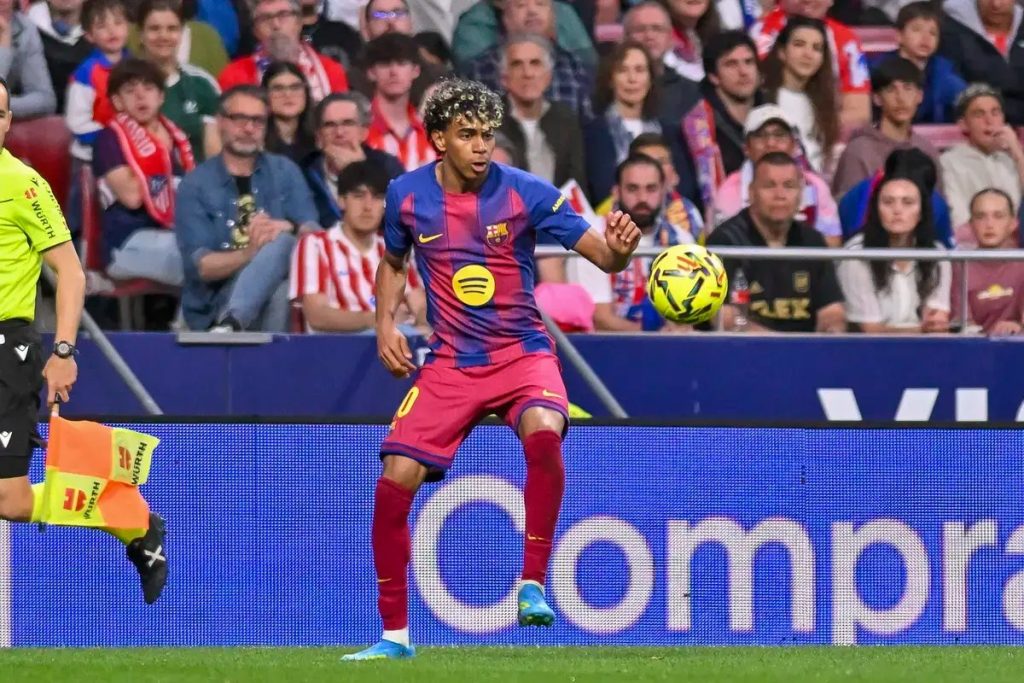 Insultos racistas a Yamal vindas da Bancada do Atlético de Madrid chocam o futebol