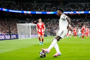 “Kompany defends Vinicius Jr. after Bayern’s victory in the Champions League.”