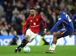 “Man Utd secures crucial victory over Chelsea in the fight for the top 4.”