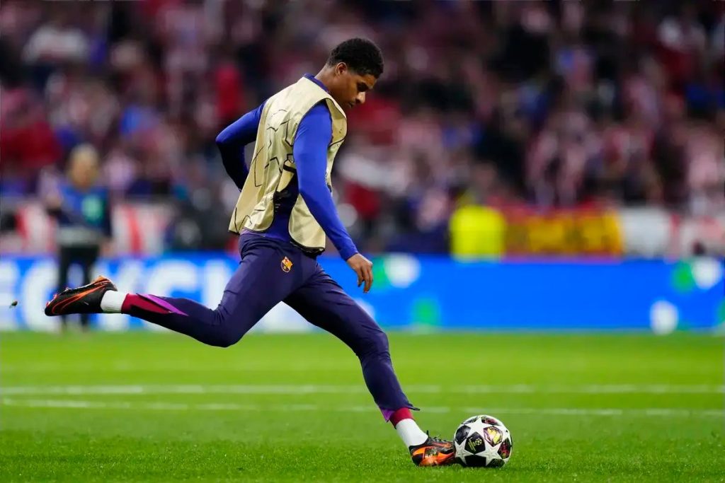 Marcus Rashford em risco após exibição apagada na Champions League