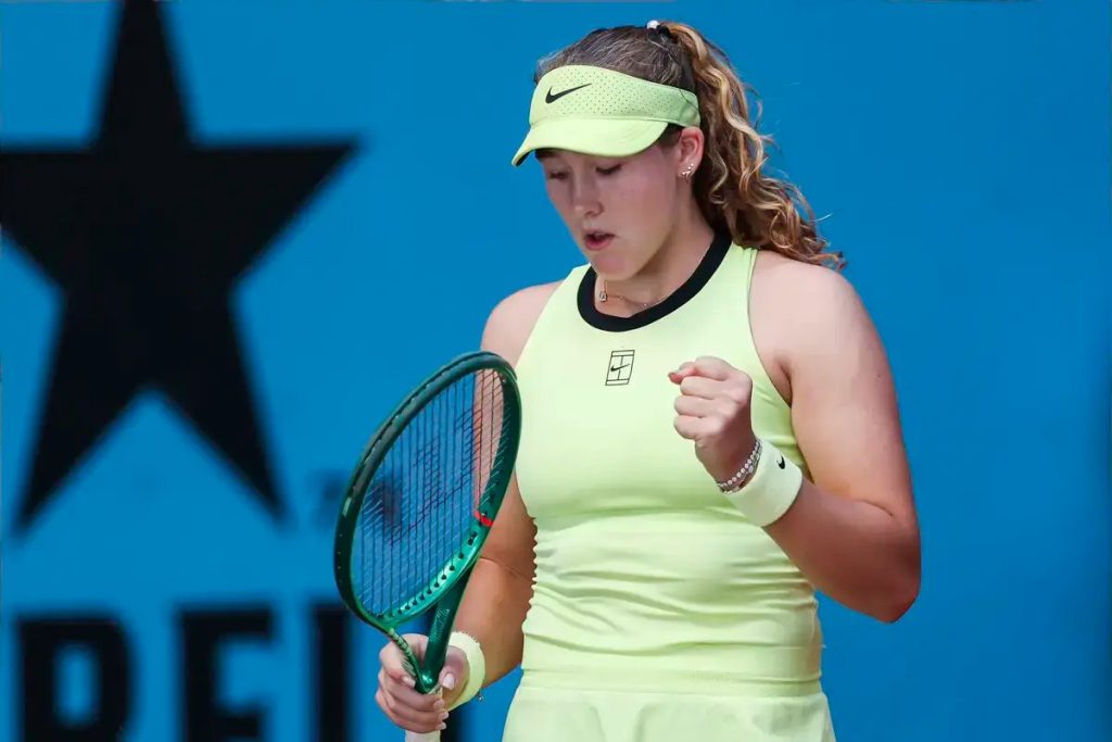 Mirra Andreeva avança para os quartos de final em madrid