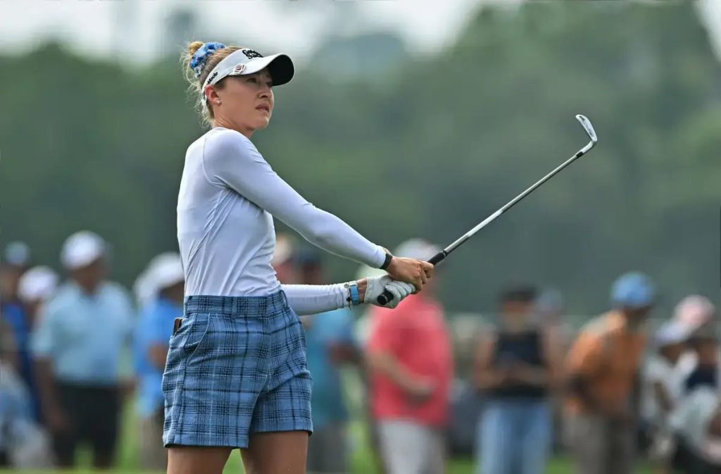 Nelly Korda shines and earns $1.35 million at the Chevron Championship.
