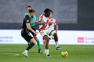 “Nteka shines and secures a crucial victory for Rayo Vallecano.”