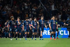 PSG triumphs in nine-goal classic against Bayern in the Champions League.
