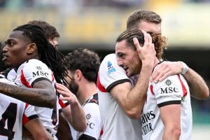 “Rabiot secures a hard-fought victory for Milan in Verona.”