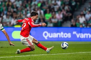 Rafa Silva pressures Mourinho for a spot at Benfica.