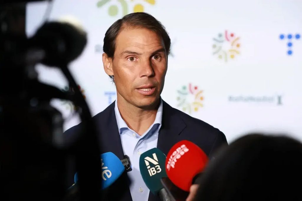 Rafael Nadal reveals whether he wants his children to pursue a career in tennis.