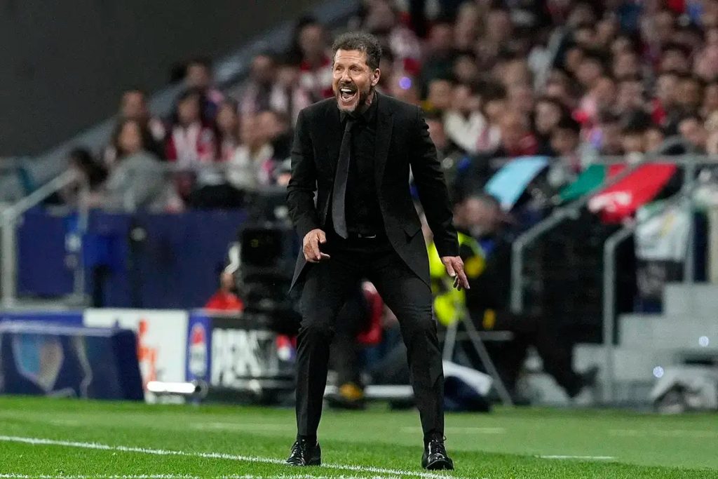 Simeone elogia carácter do Atlético após vitória épica sobre o Barcelona