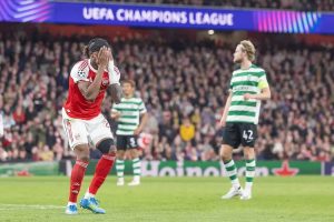 Sporting shows bravery, but fails and is eliminated from the Champions League.