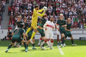 “Stuttgart draws with Bremen and returns to the top 4 of the Bundesliga.”