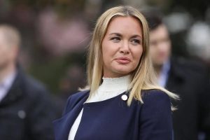 Vanessa Trump reaffirms love for Tiger Woods after DUI scandal.