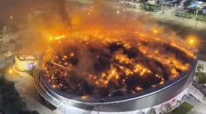 VIDEO – Devastating fire hits velodrome in Rio de Janeiro