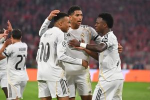 Vinicius responds to Bellingham after Champions League elimination.