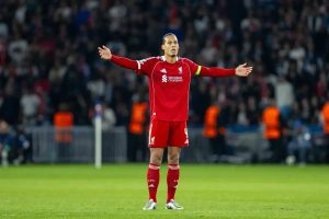 Virgil van Dijk criticized for behavior during defeat against PSG.