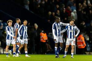 West Bromwich Albion penalized and at risk of relegation in the Championship.